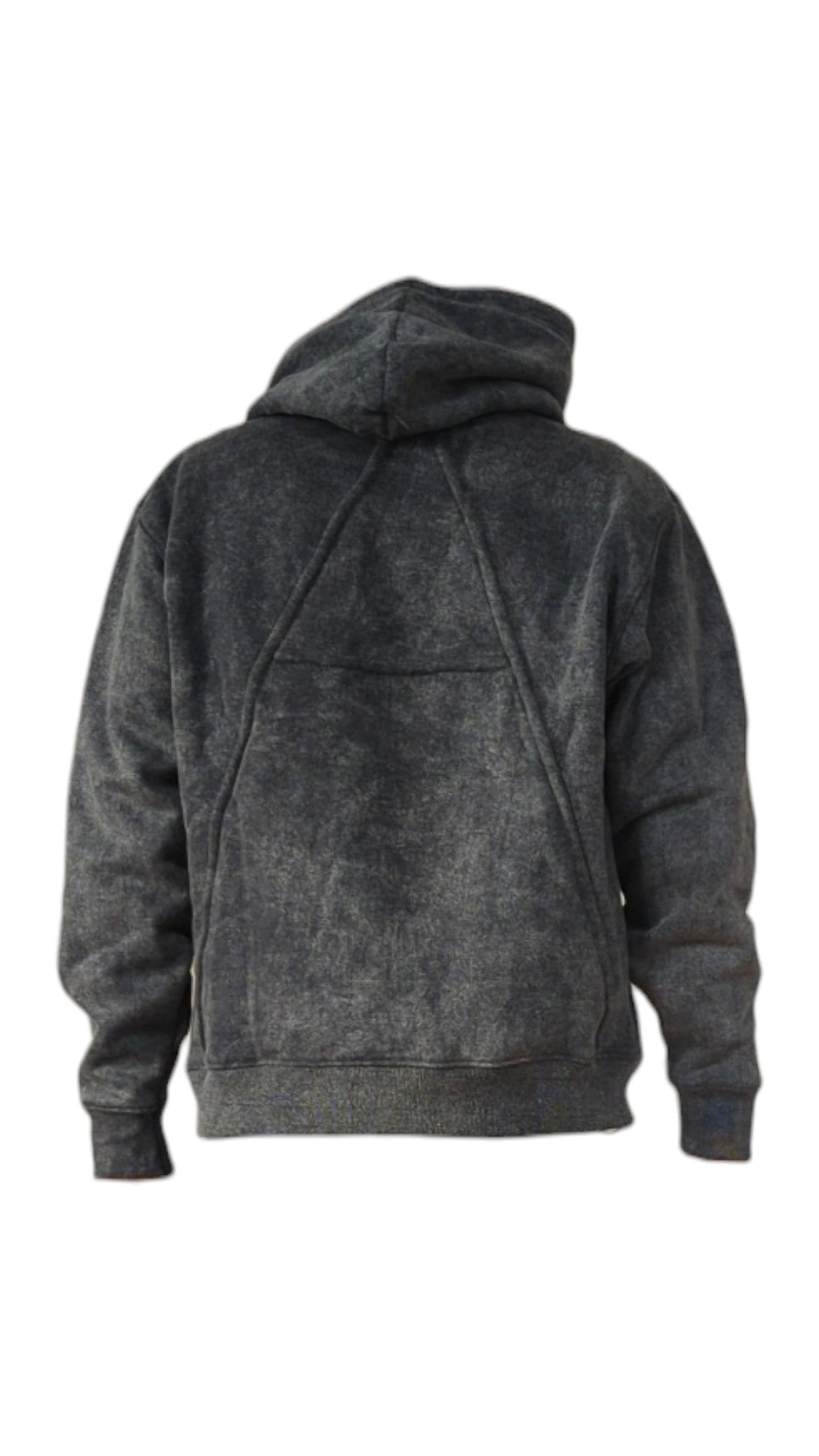 Petulant - Embossed Hoodie - Grey